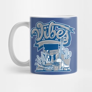 Sneaker Vibes True Blue Retro Mug